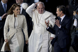Popiežius Pranciškus atvyko į Meksiką