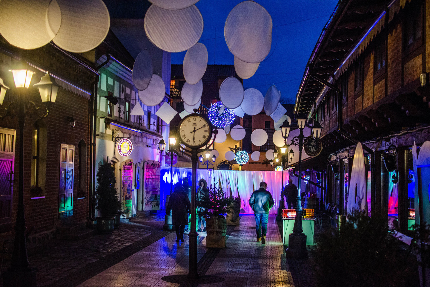 Klaipėdoje startavo šviesų festivalis.