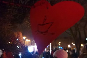 Romantiškai nusiteikę klaipėdiečiai išreiškė savo meilę miestui