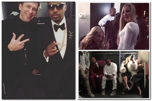 Su K. Westu ir K. Kardashian linksminosi ir Selas su Eleonora