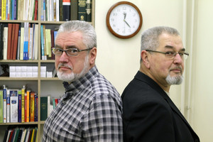 Antrininkai A. Unikauskas ir S. Žirgulis panašūs ne tik išvaizda