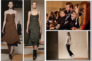 Šeimos palaikoma Victoria Beckham pristatė naują kolekciją