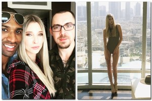 Įspūdinga lietuvės fotosesija – aukščiausiame pasaulio pastate