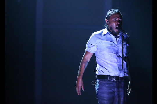 Kendrickas Lamaras pavergė publiką.<br>AP nuotr.