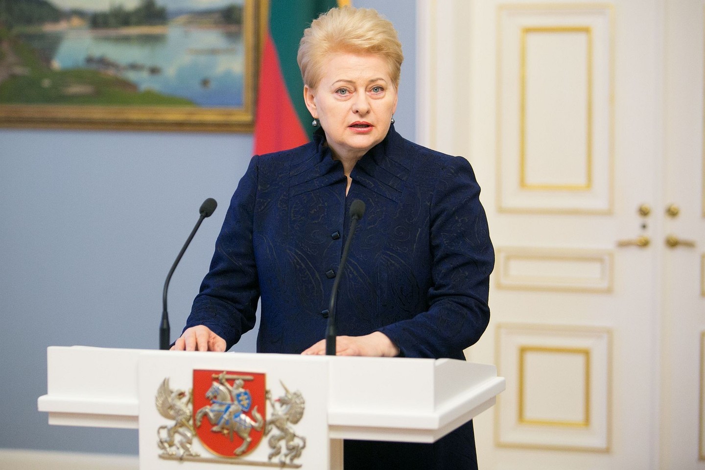 D.Grybauskaitė neeilinės Seimo sesijos sužlugdymą vadina bandymu nukreipti dėmesį nuo valdančiųjų problemų.