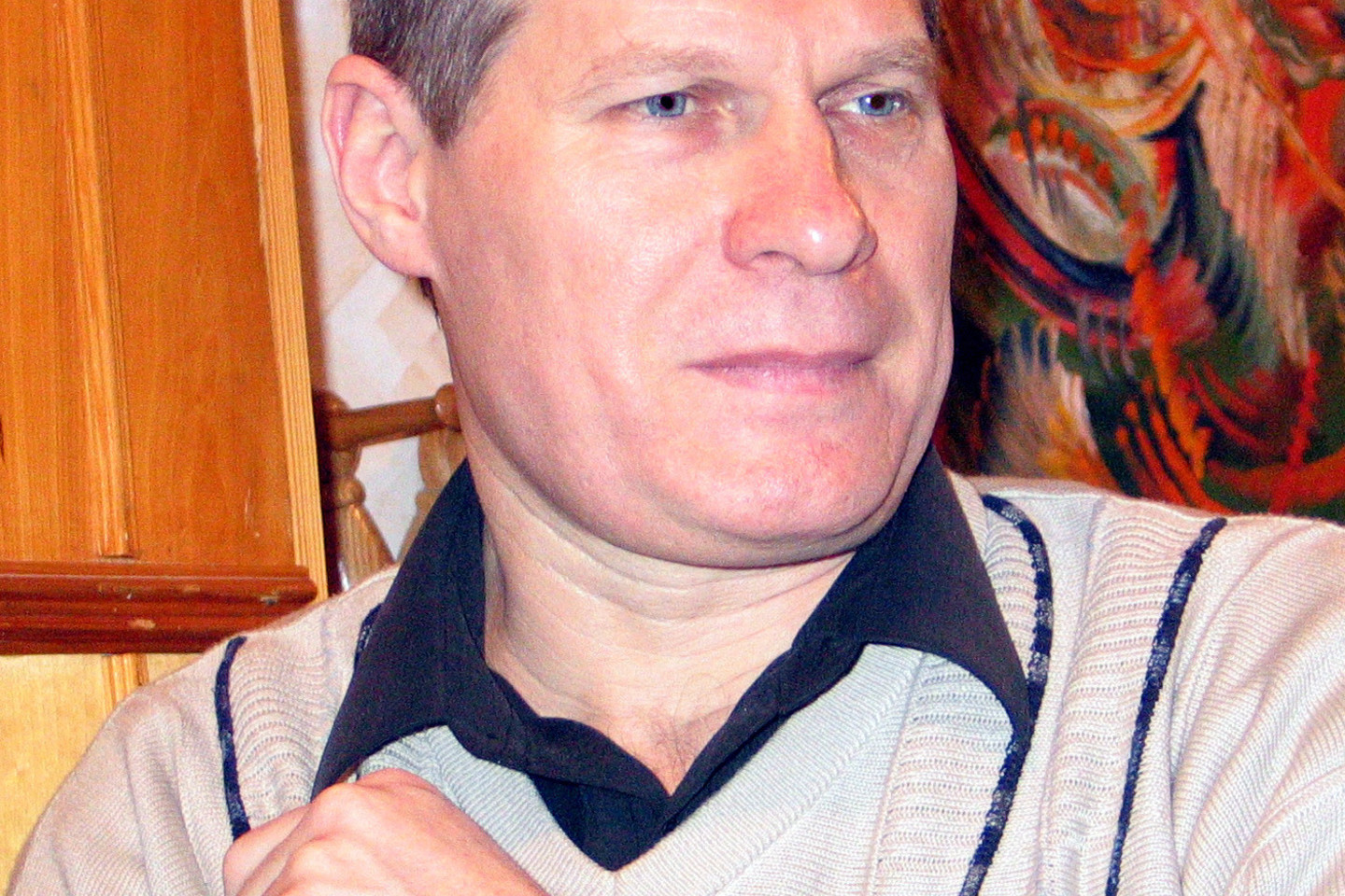 Parapsichologas Vladimiras Azanovas.<br>Kapočiaus nuotr.