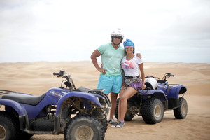 A. Pauliukevičius su žmona net per atostogas išlaiko darbo ritmą