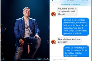 Sulaikyti sukčiai, platinę netikrus bilietus į „Ruki Vverch“ šou