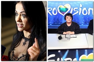 „Eurovizijos“ atrankoje apsižodžiavo dvi žymios moterys