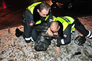 Reidas Vilniuje: užpultas lrytas.lt žurnalistas, įkliuvo 6 girti