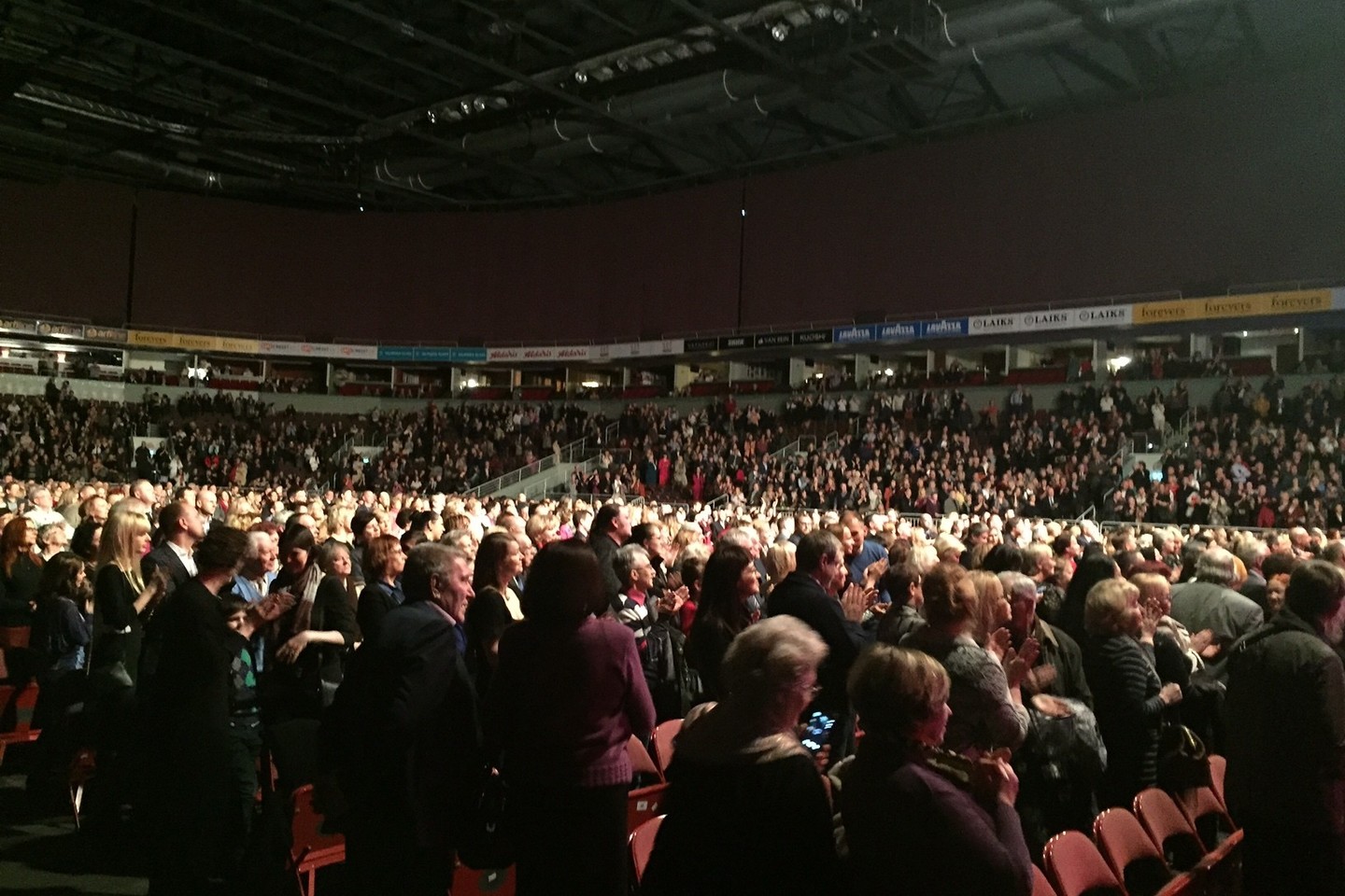 J.Carreraso koncerto Rygoje klausėsi tūkstantinė publika.