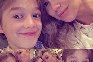 Vaida Jasaitienė pasidalijo miela nuotrauka su sūneliu