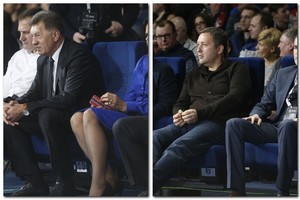 Vilniaus ir Kauno krepšinio ekipų dvikovą stebėjo žymūs žmonės