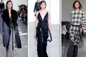 „Calvin Klein“ moterį kitą žiemą įspraus į kostiumą