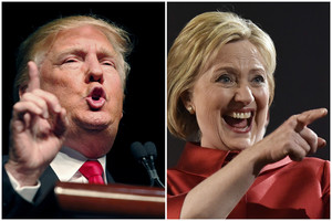 D. Trumpas savo pagrindine priešininke laiko H. Clinton