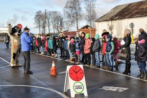 Tauragės moksleiviams įkandamos visos saugaus eismo užduotys