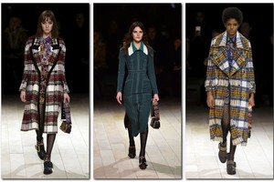 Londono mados savaitė: „Burberry“ jaukios eklektikos žiūpsnis