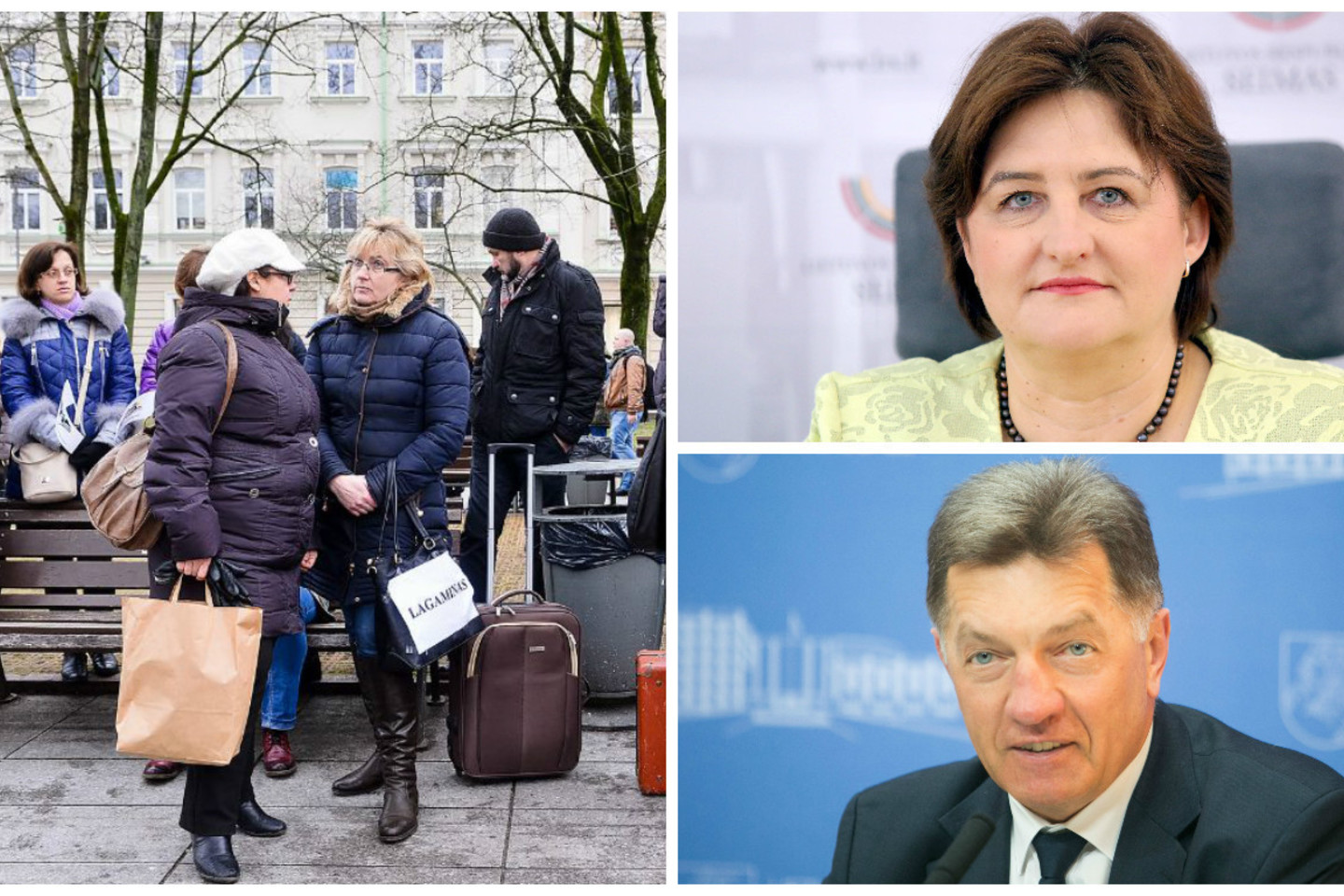 L.Graužinienė kirto premjerui: „Nė vieno žodžio apie streiką“.