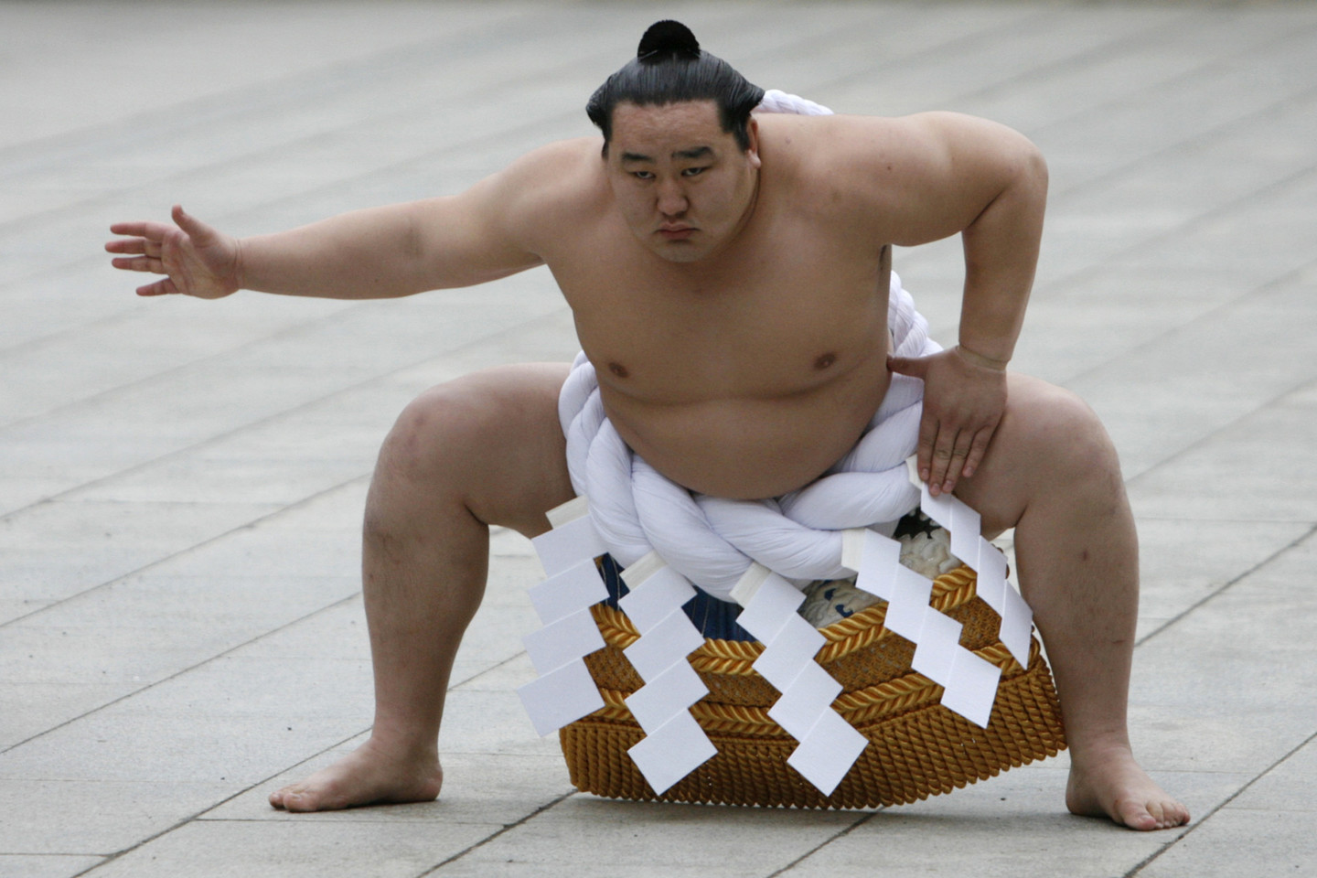 Asashoryu Akinori.<br>AFP/Scanpix nuotr.