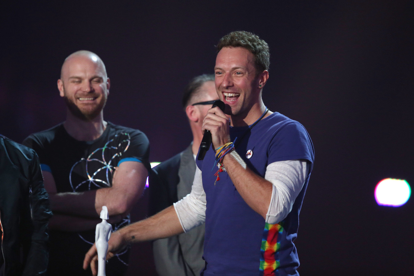 Geriausia britų grupe paskelbta „Coldplay“.<br>AP nuotr.