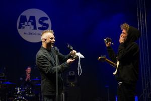 Andrius Mamontovas jaunus kolegas apstulbino netikėta dovana