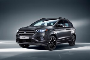 Sportiškam „Kuga“ visureigiui „Ford“ suteikė daugiau veržlumo