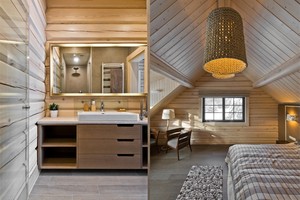 Nepaprastai gražus rąstinis namas viename Lietuvos kaime