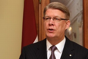 Valdis Zatleras teigia, kad Rusijos grėsmė sumenko