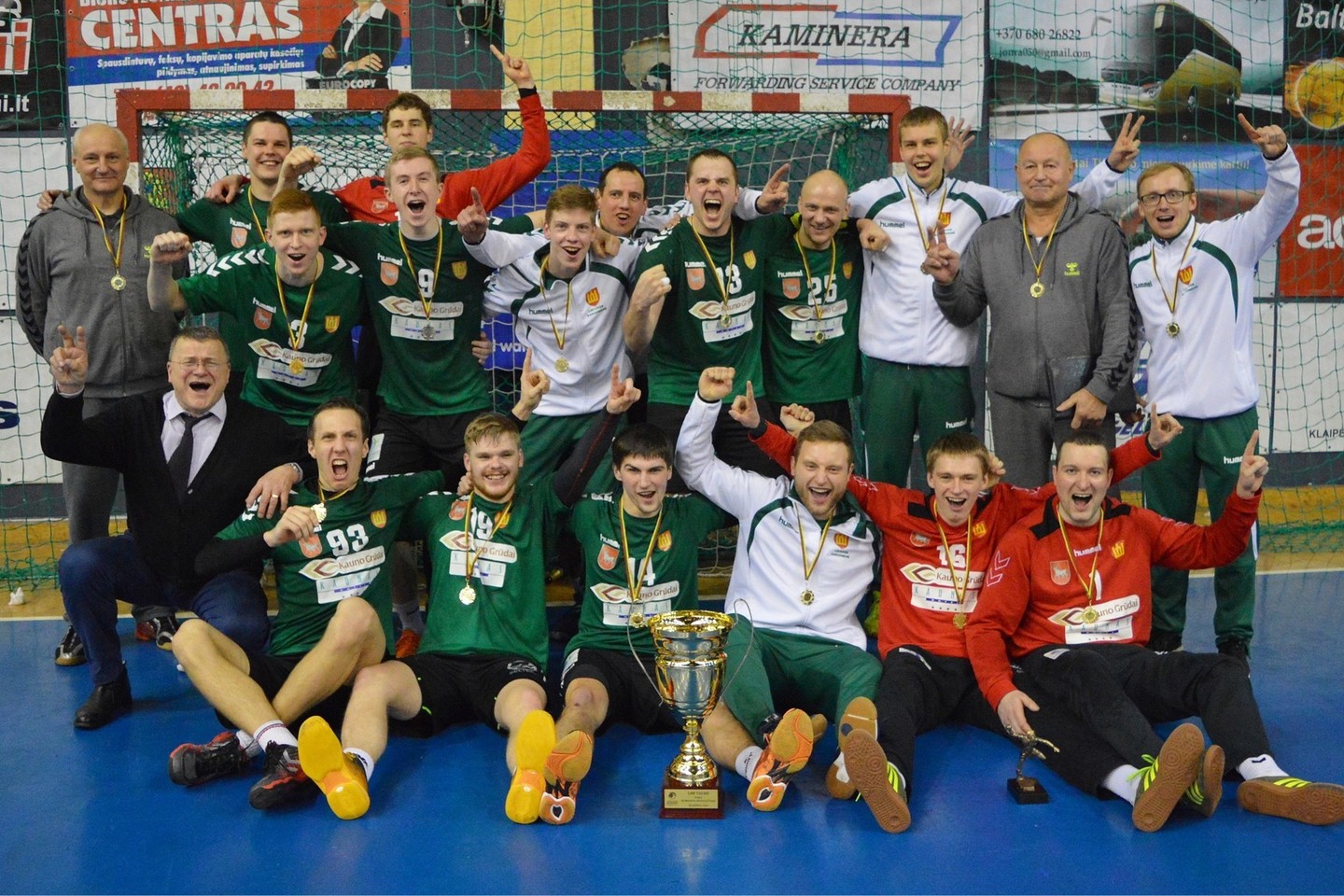 „Granitas-Gaja-Karys“ prieš savaitę iškovojo Lietuvos taurę.