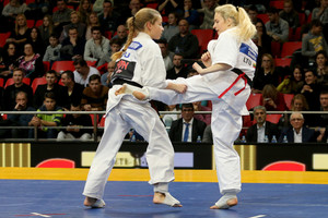 Karatė čempionate – nukarūnuota čempionė