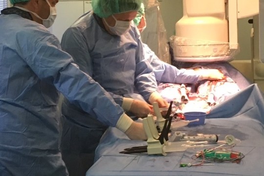 Panevėžyje atlikta unikali aortos operacija
