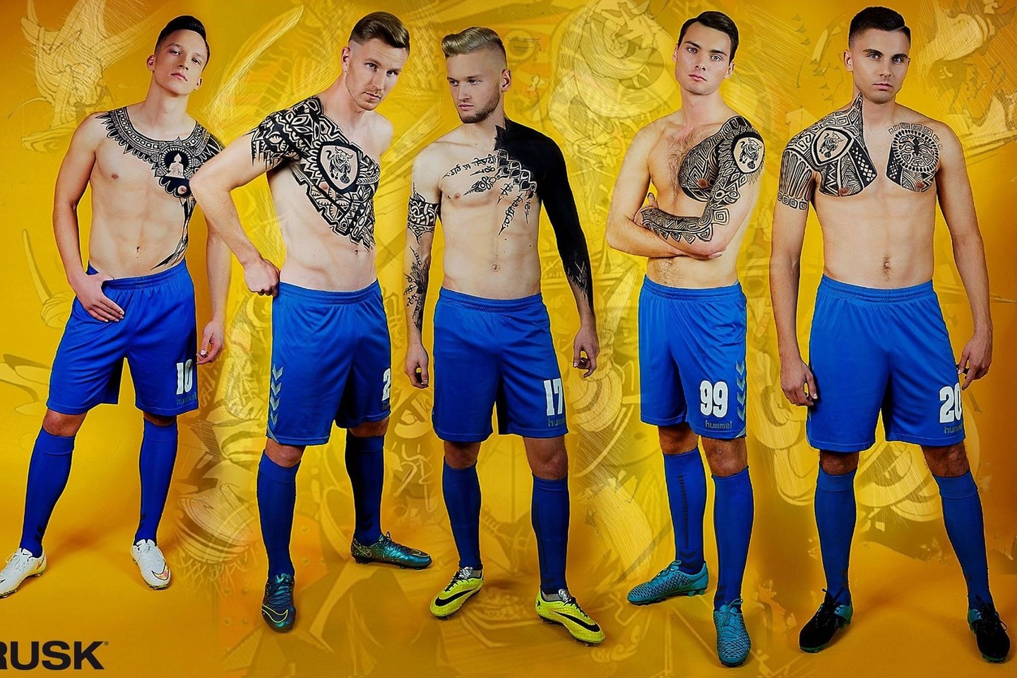 Iš kairės: Klaidas Janonis, Martynas Dapkus, Laimonas Jurevičius, Martynas Zaleckis ir Tomas Snapkauskas.