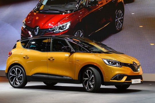 „Renault Scenic“.<br>AFP/Scanpix nuotr.