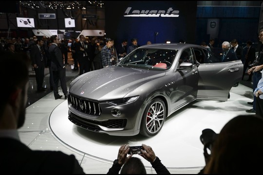 „Maserati Levante“.<br>AFP/Scanpix nuotr.