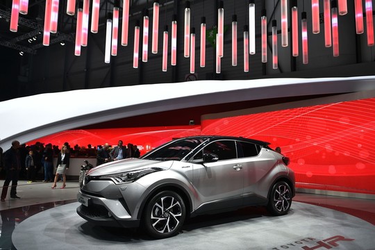 „Toyota C-HR Coupe High Rider“.<br>AFP/Scanpix nuotr.