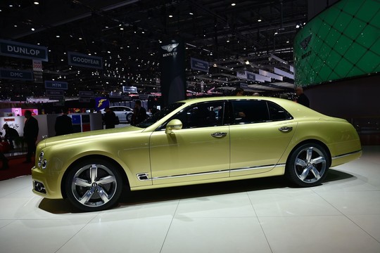 „Bentley Mulsanne Speed“.<br>AFP/Scanpix nuotr.