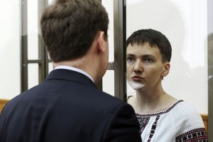 Ukrainiečių lakūnė N. Savčenko paskelbė bado streiką
