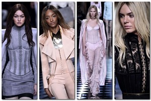 Žvaigždės ant podiumo vertės „Balmain“ kolekcijai nepridėjo