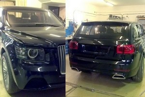 Pasirodė pirmosios Vladimiro Putino visureigio nuotraukos