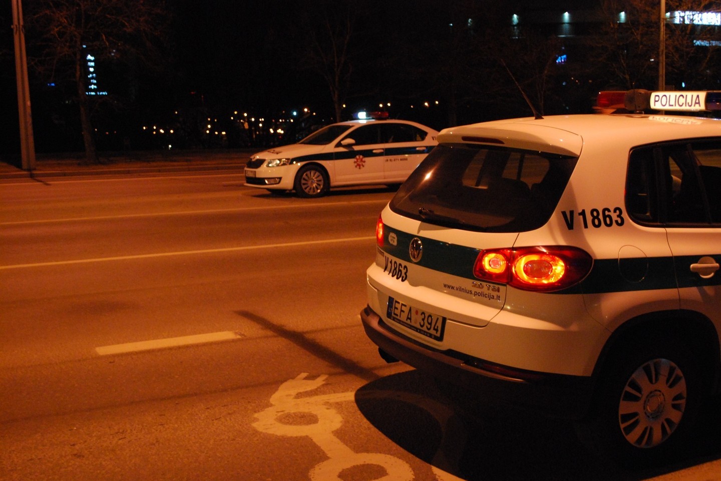 Penktadienio naktį Vilniaus gatvėse zujo beteisiai vairuotojai.<br>Lrytas.lt nuotr.
