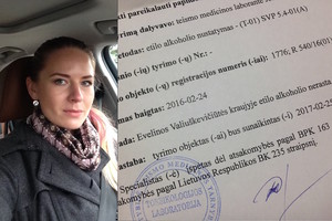 Išsukimo schema: važiuoju duoti kraujo už girtą vairuotoją