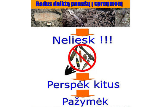 Po tragedijos Kazlų Rūdoje – kariuomenės išminuotojų perspėjimas