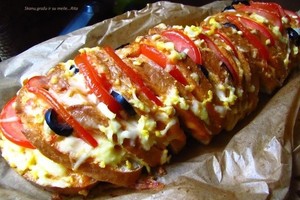 Pusryčių armonika: karštas sumuštinis, kuriuo pamaitinsite minią