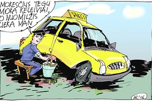 Taksistai rauda, tačiau sąžiningai dirbti nenori
