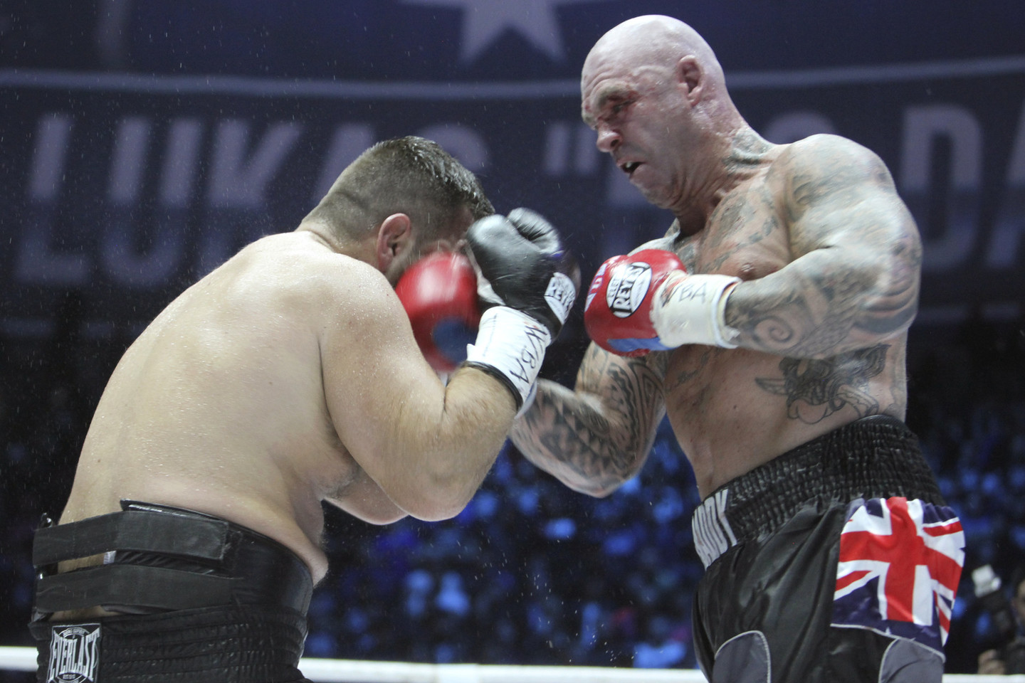 L.Browne'as tapo čempionu.