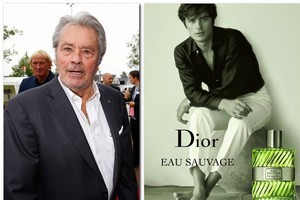 Ekrano legendos Alaino Delono sūnus perėmė tėvo aromatą