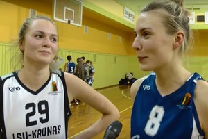 Retas atvejis krepšinio aikštėje: sesė prieš sesę