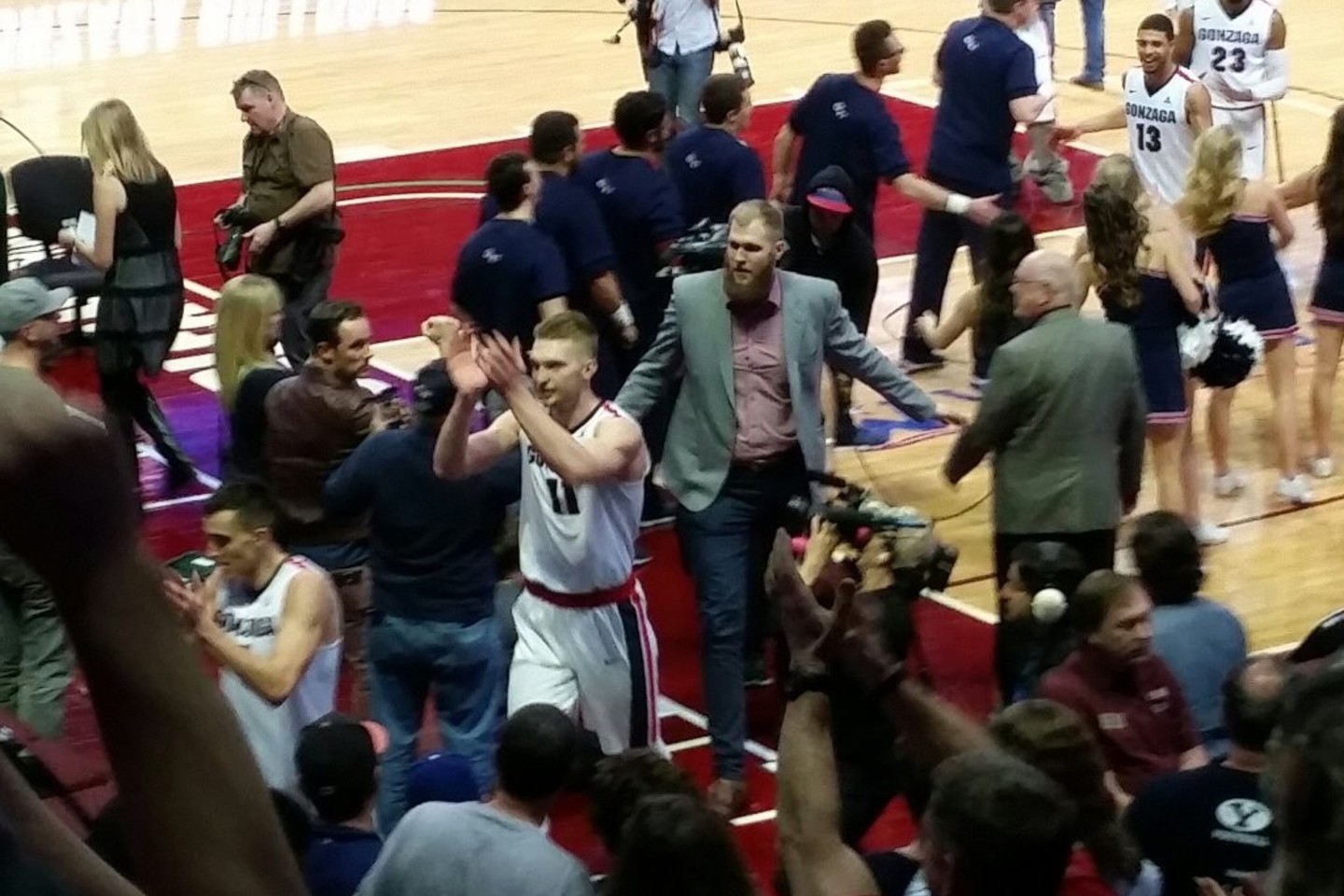 D.Sabonis džiaugiasi pergale.