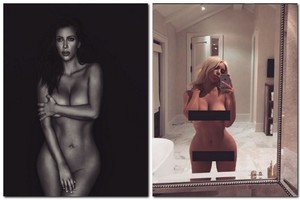 Kim Kardashian nerimsta: nuotraukai vėl nusimetė drabužėlius