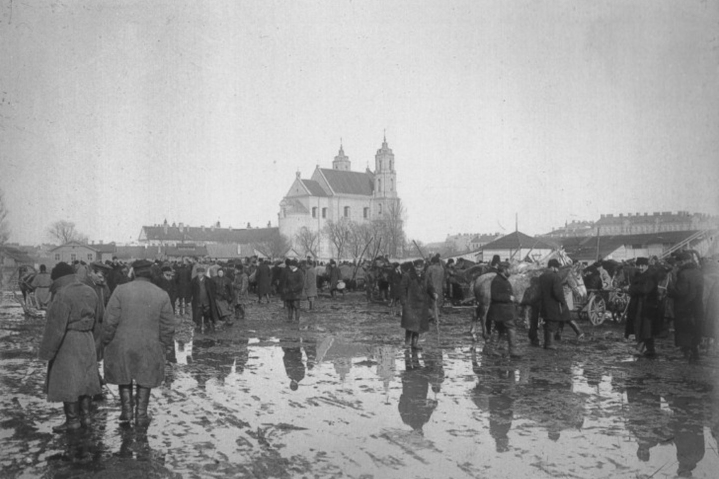Kaziuko mugė Lukiškių aikštėje 1901 metais.